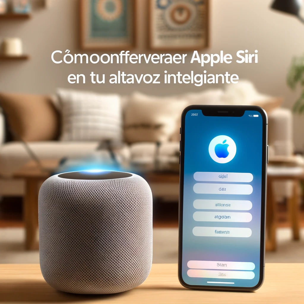 Cómo Configurar Apple Siri en tu Altavoz Inteligente