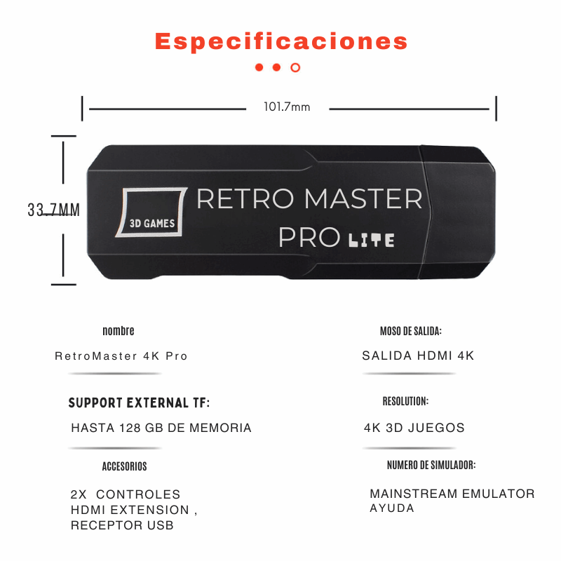 RetroMaster 4K Pro plus