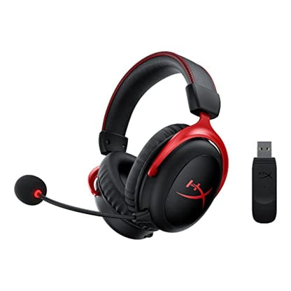 HyperX KHX-HSCP-RD Cloud II - Cascos de Gaming para PC/PS4/Mac, Negro/Rojo - Conecta tu mundo