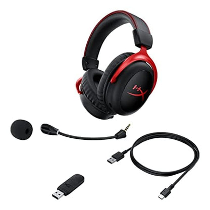 HyperX KHX-HSCP-RD Cloud II - Cascos de Gaming para PC/PS4/Mac, Negro/Rojo - Conecta tu mundo