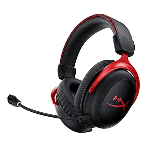 HyperX KHX-HSCP-RD Cloud II - Cascos de Gaming para PC/PS4/Mac, Negro/Rojo - Conecta tu mundo