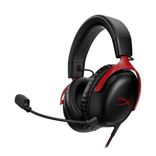 HyperX KHX-HSCP-RD Cloud II - Cascos de Gaming para PC/PS4/Mac, Negro/Rojo - Conecta tu mundo