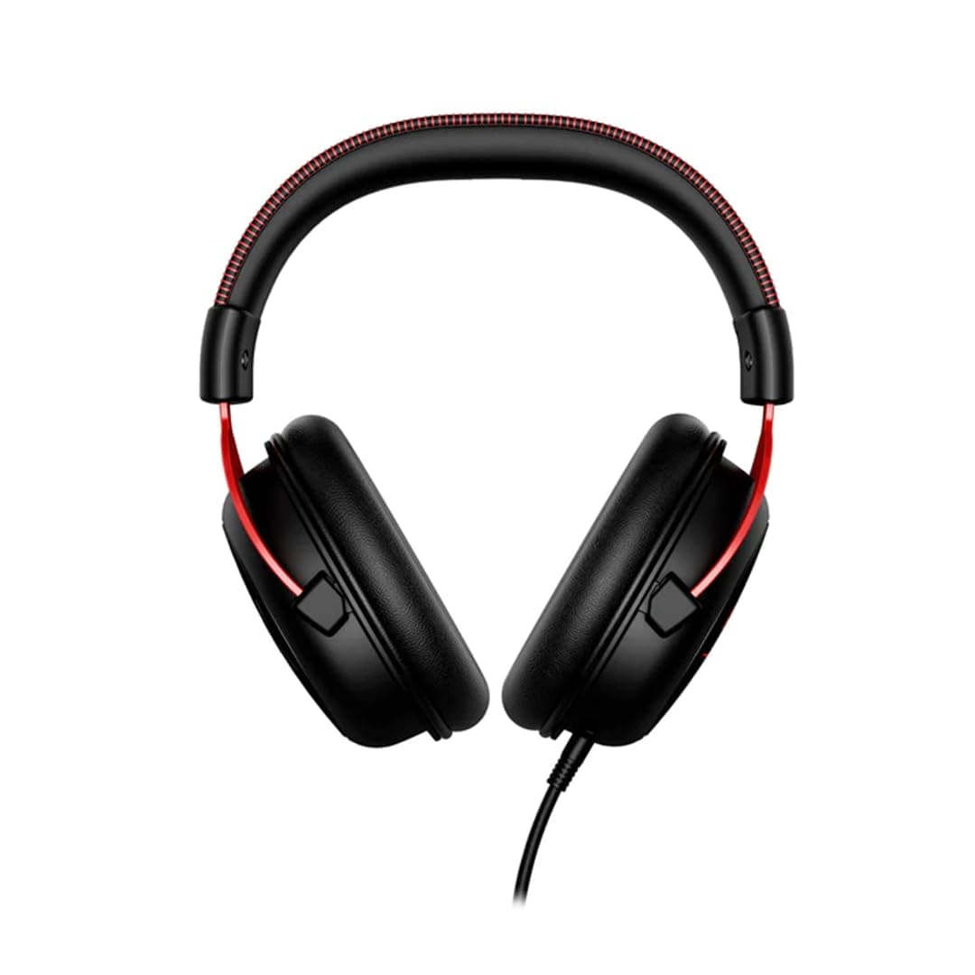 HyperX KHX-HSCP-RD Cloud II - Cascos de Gaming para PC/PS4/Mac, Negro/Rojo - Conecta tu mundo