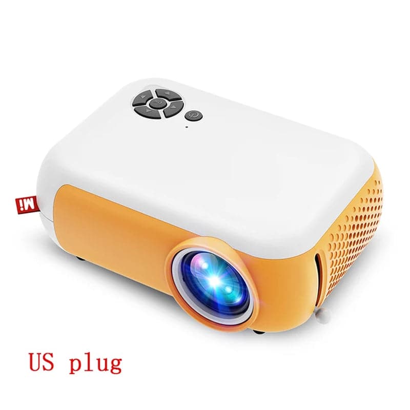 For  10 Mini Led Projector 1080P Supported Portable Proyector Movie, Wired Mirror for Iphone Home Cinema Hdmi-Compatible