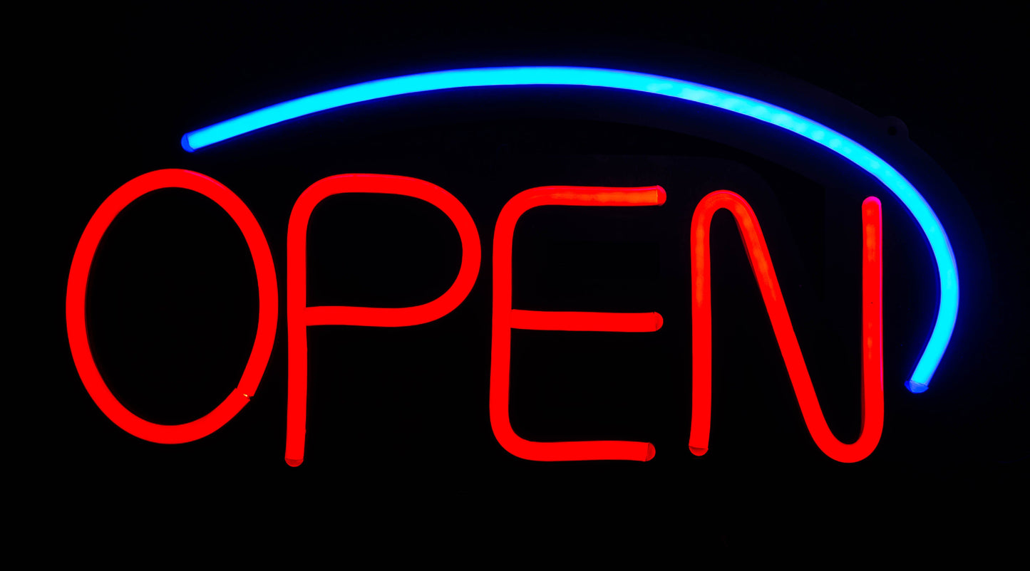 Neon sign "Open" (50cm)