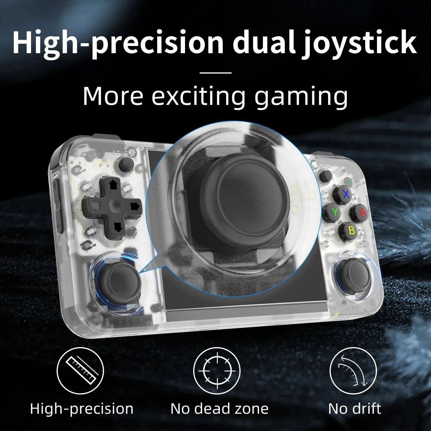 ANBERNIC RG35XX H Handheld Game Console Linux 3.5 Inch IPS Screen H700 Retro Video Games Player 3300mAh 64G 5528 Classic Games - Conecta tu mundo